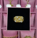 ICY NUGGET RING