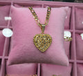NUGGET HRT NECKLACE
