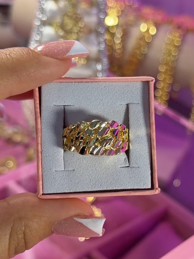 SANTINO NUGGET RING